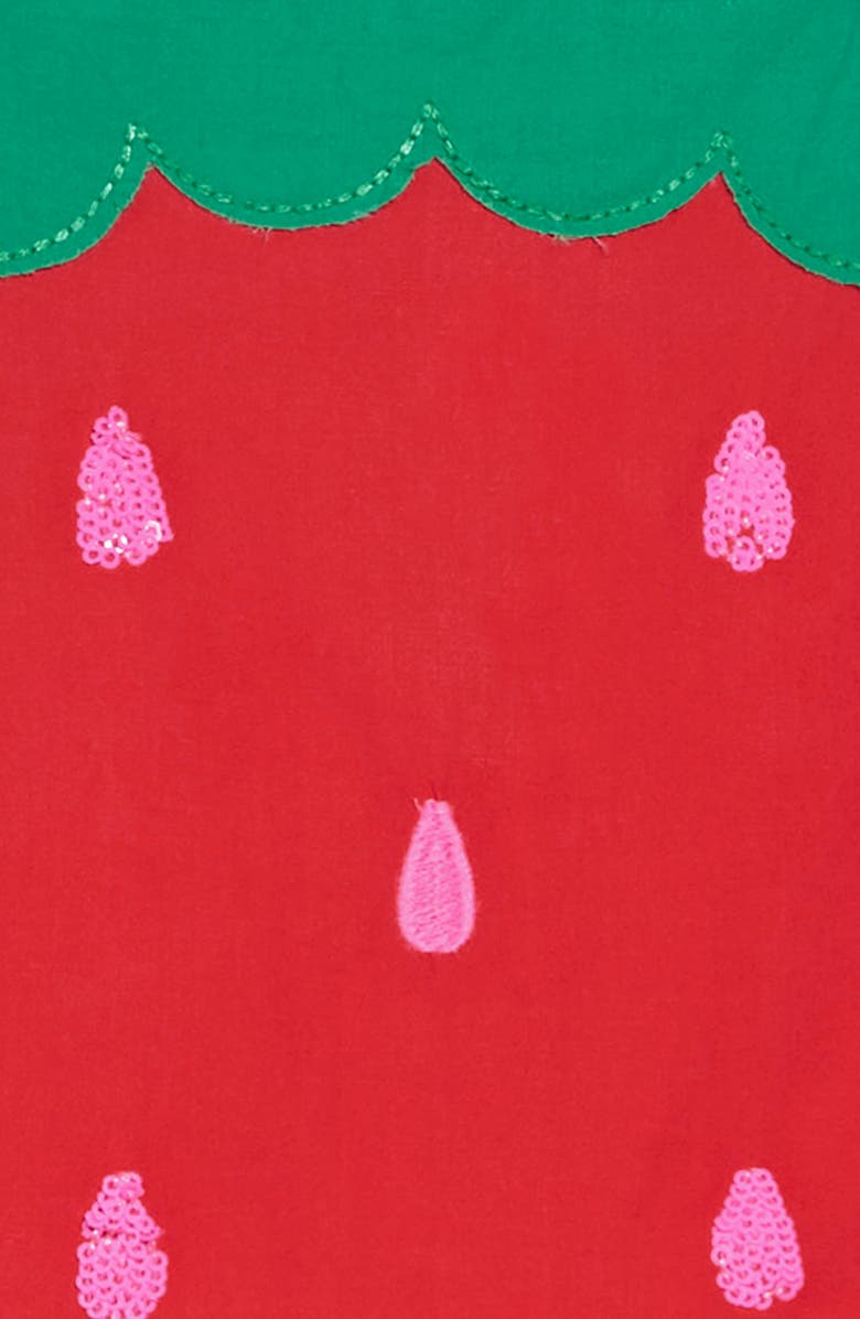 Mini Boden Fun Appliqué Woven Dress, Alternate, color, 