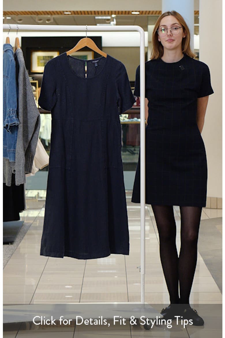 Grass Wave Linen Midi Dress video