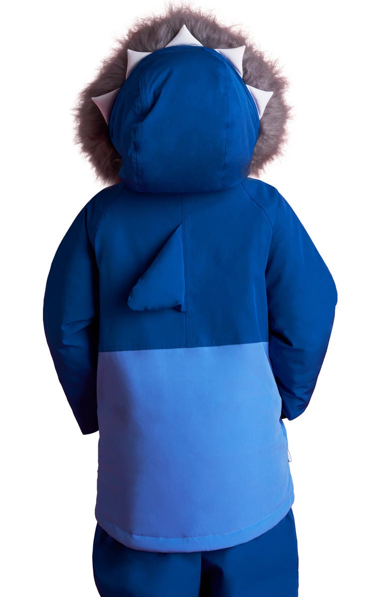 Roarsome Reef the Shark Ski Jacket, Alternate, color, Blue