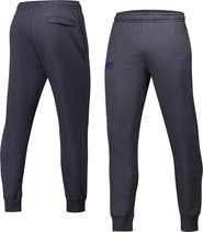 Nike Men's Nike Anthracite TCU Horned Frogs Club Fleece Pants