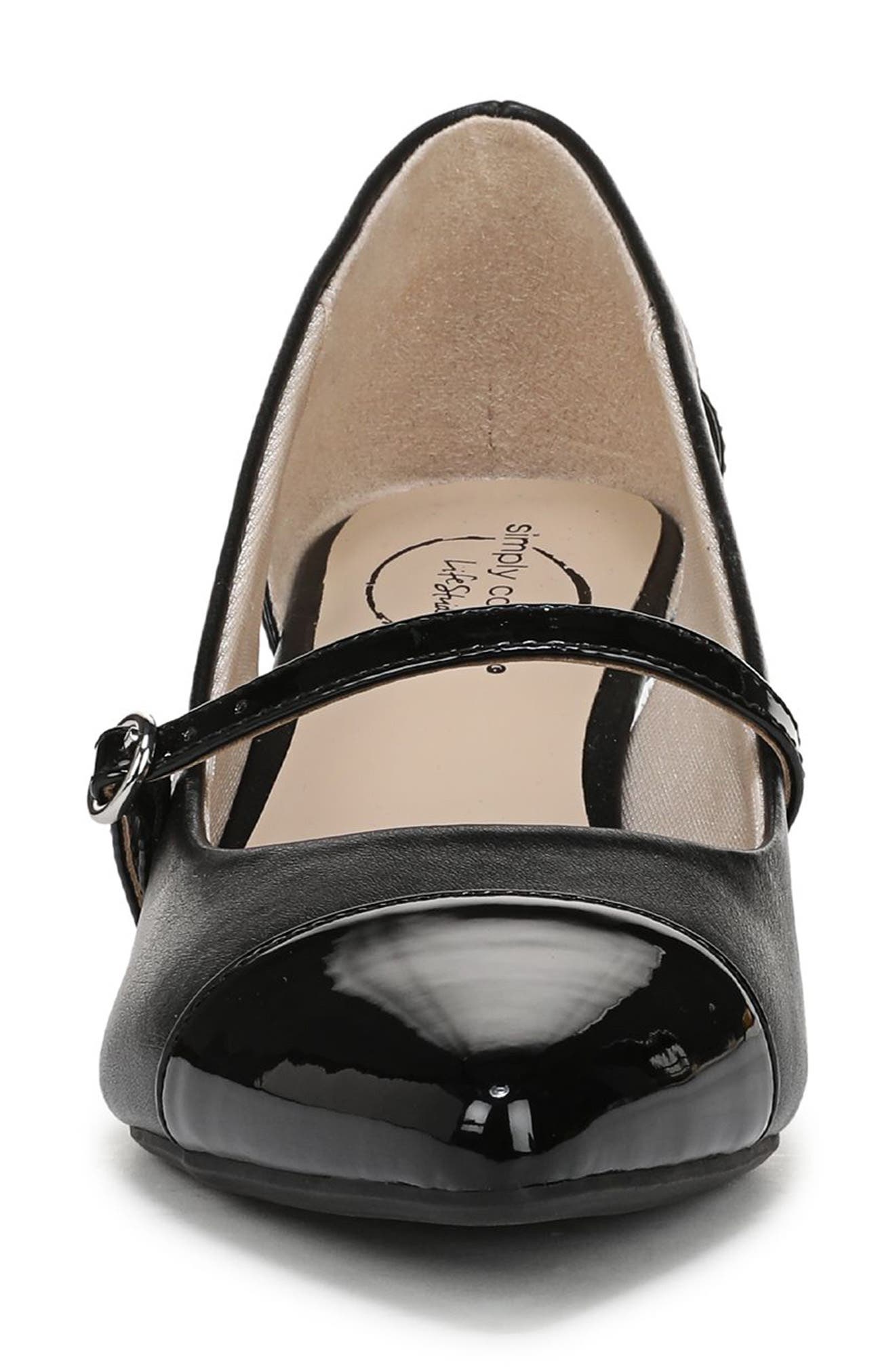 LifeStride Mariana Kitten Heel Pump, Alternate, color, Black