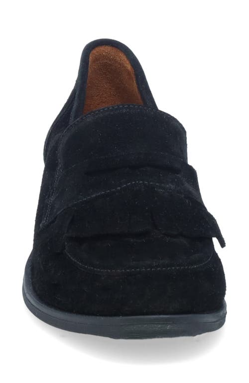 Miz Mooz Ilona Penny Loafer In Black
