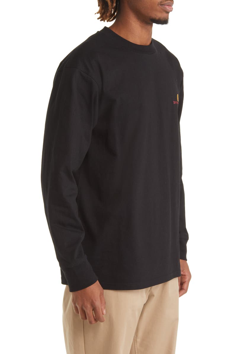Carhartt Work In Progress Long Sleeve Organic Cotton T-Shirt, Alternate, color, 