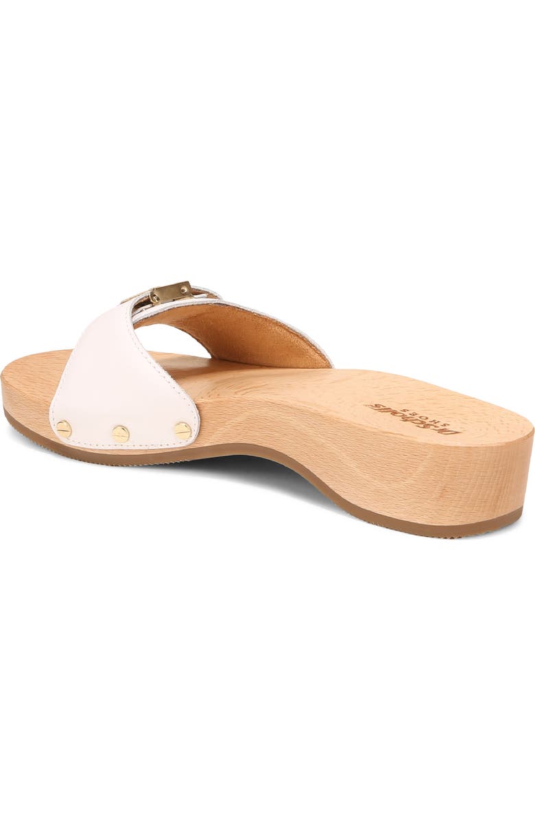 Dr. Scholl's Original Collection Platform Slide Sandal, Alternate, color, White