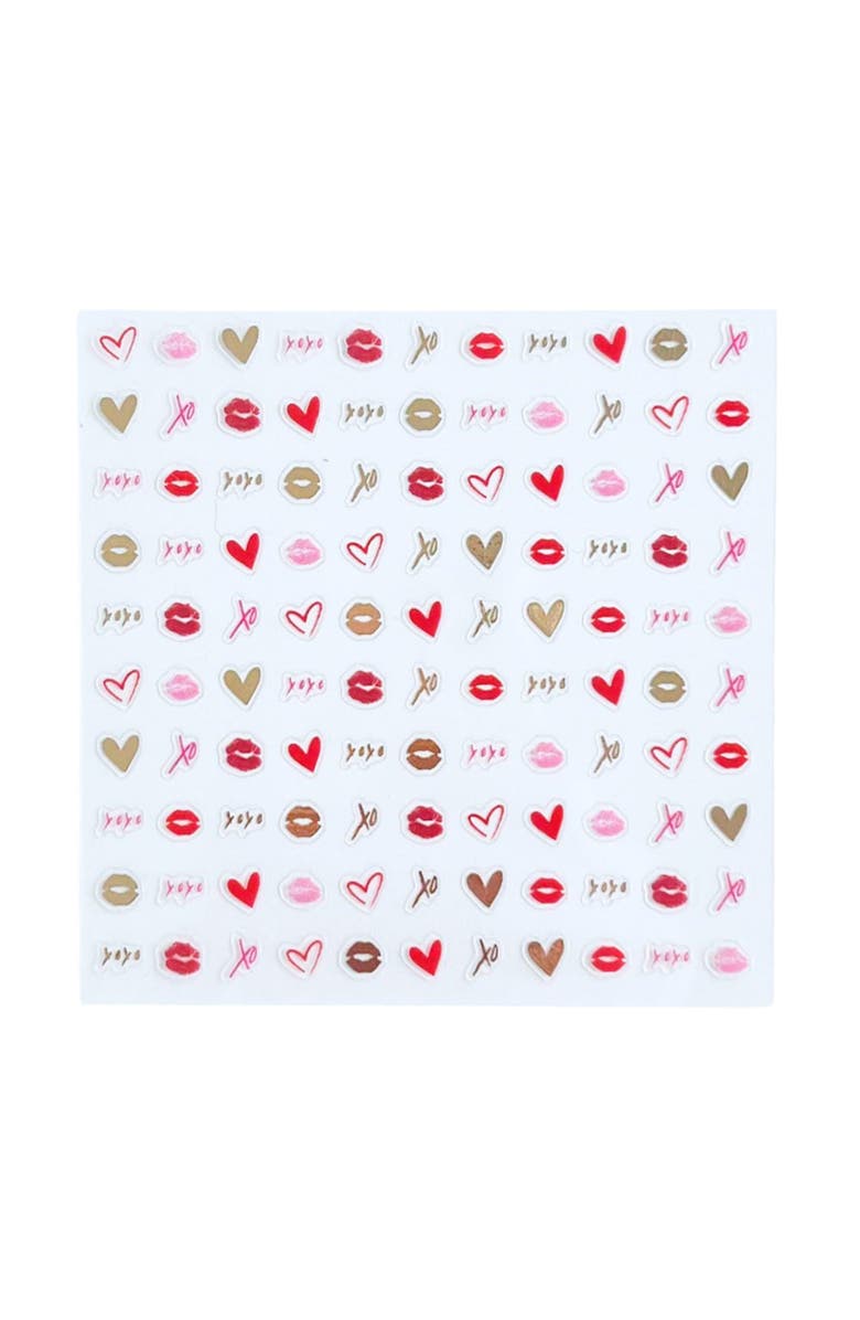 Jollity 
Co. Valentine
s Day Tattoos and Nail Sticker Favor Set, Alternate, color, Assorted Pre-Pack