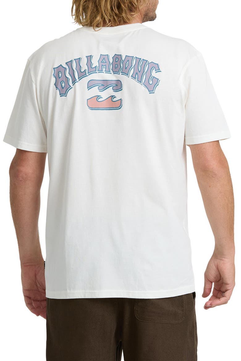 Heritage Arch Premium Cotton Graphic T-Shirt, Alternate, color, OFF WHITE