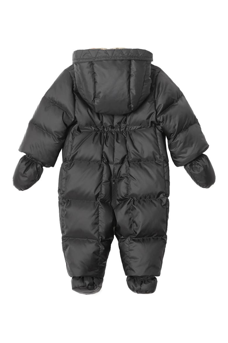 Skylar Hooded Snowsuit, Alternate, color, BLACK