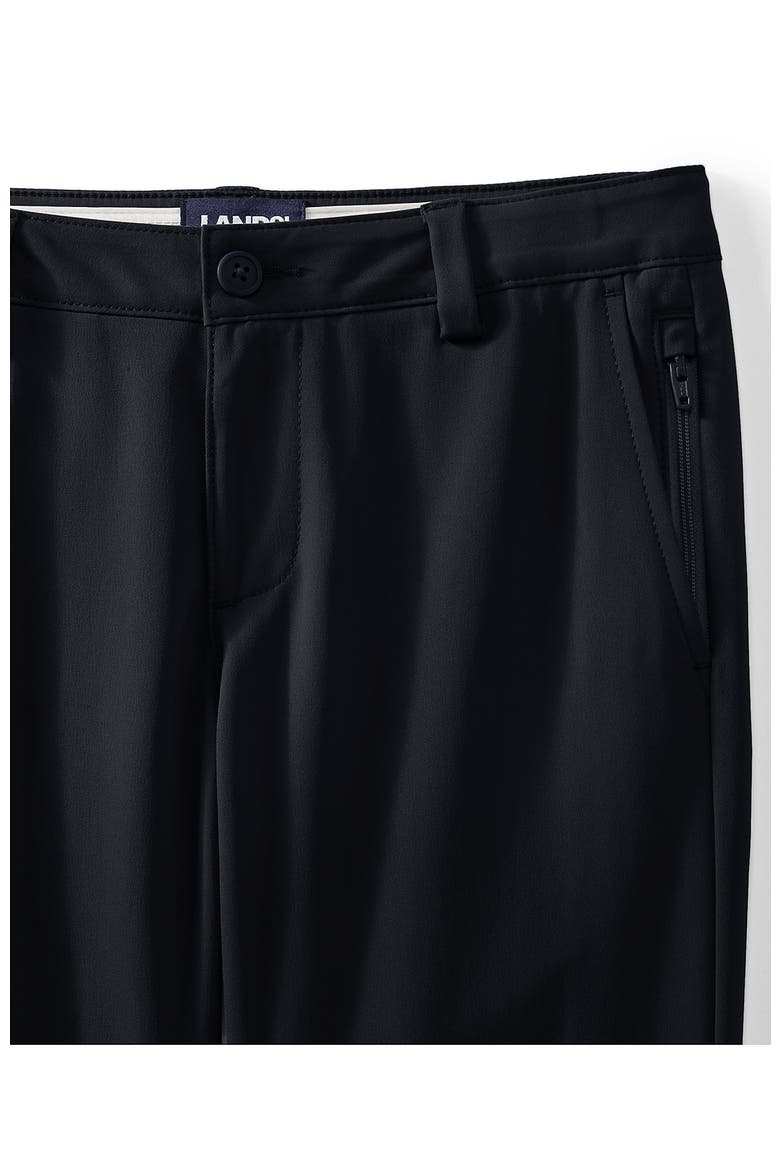 School Uniform Girls Active Performance Chino Pants, Alternate, color, Black