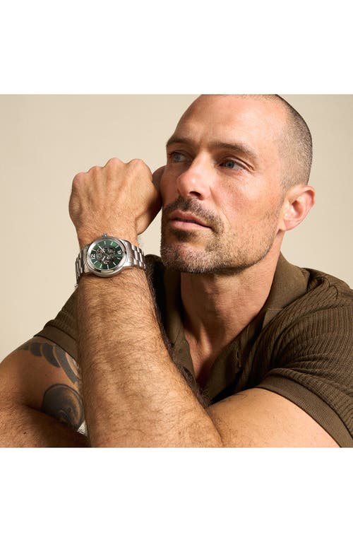 Fossil Men's Heritage Automatic Stainless Steel Watch 43mm In Metallic