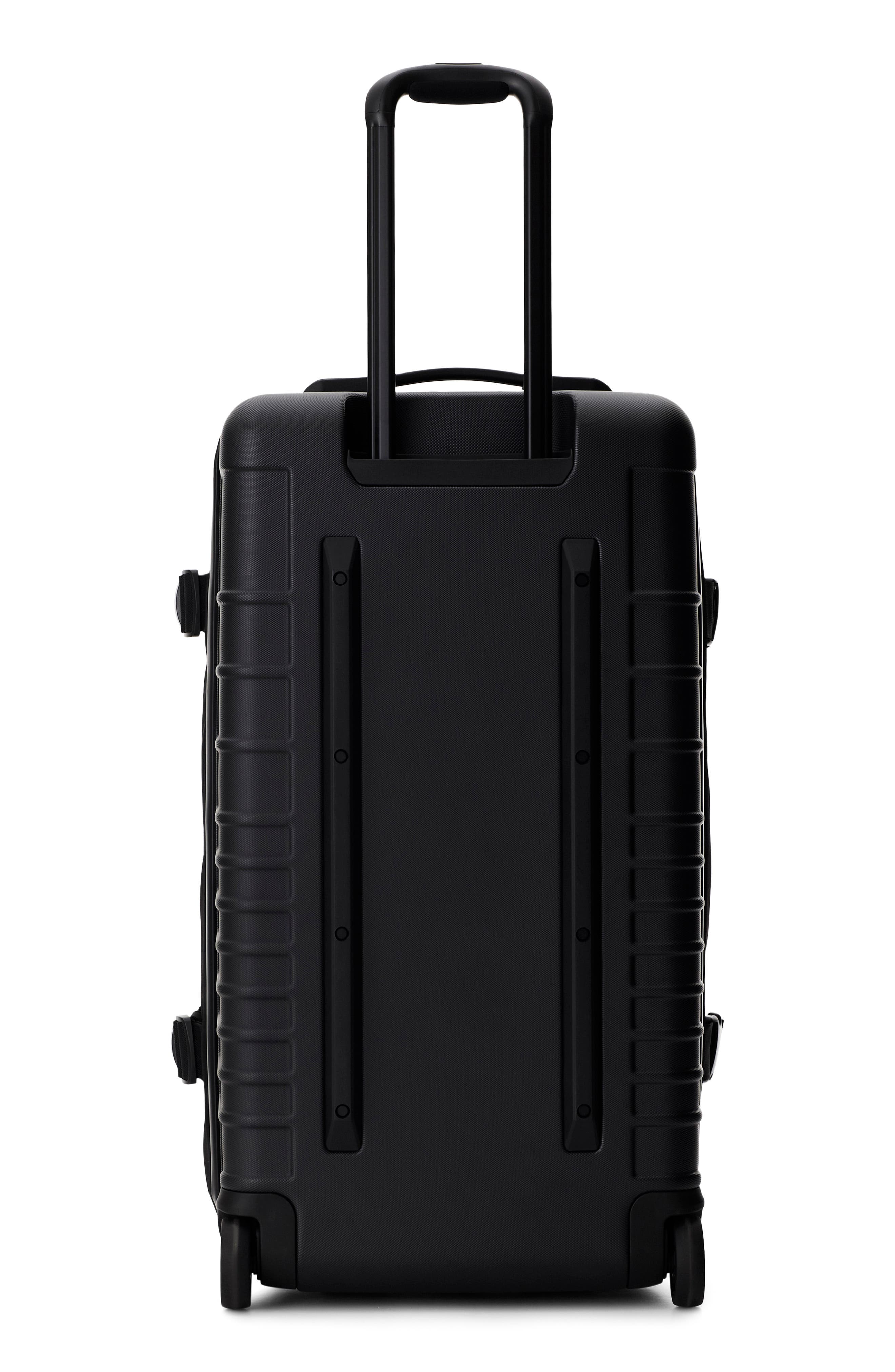 Béis The Pro Rolling Duffle Check-In, Alternate, color, Black