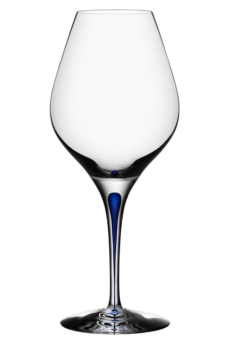 'Intermezzo' Aroma Glass, Main, color, CLEAR/ BLUE