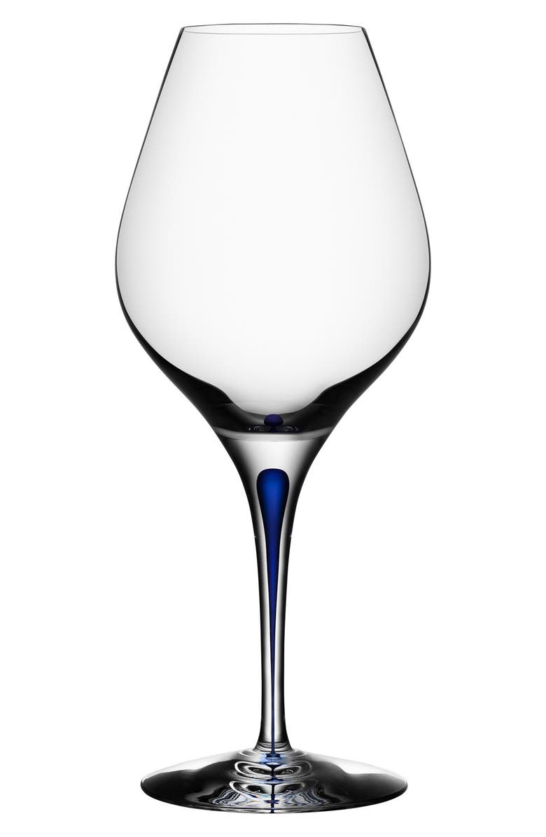 Orrefors 'Intermezzo' Aroma Glass, Main, color, Clear/ Blue