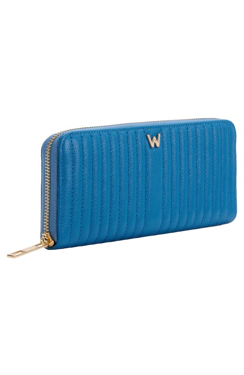 WOLF Mimi Continental Wallet, Alternate, color, Marine