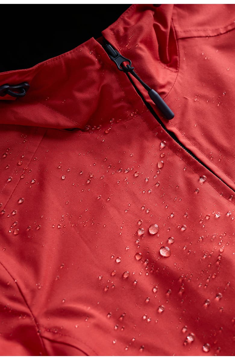 Seasalt Cornwall Waterway Hooded Waterproof Jacket, Alternate, color, Cinder