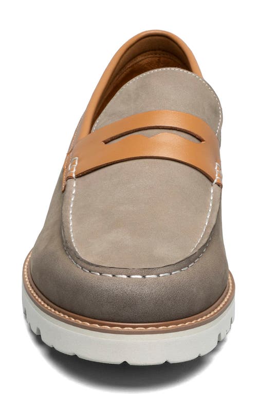Florsheim Renegade Penny Loafer In Gray Multi