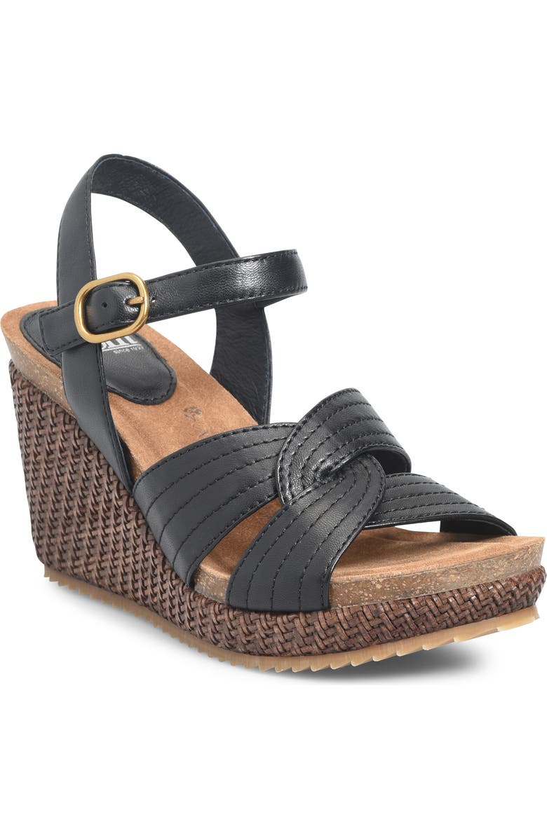 Söfft Clarissa Wedge Sandal, Main, color,