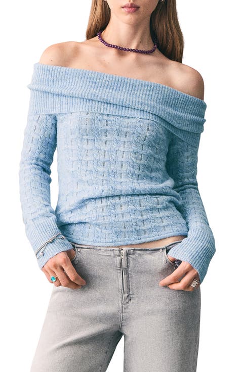 Off the Shoulder Sweater