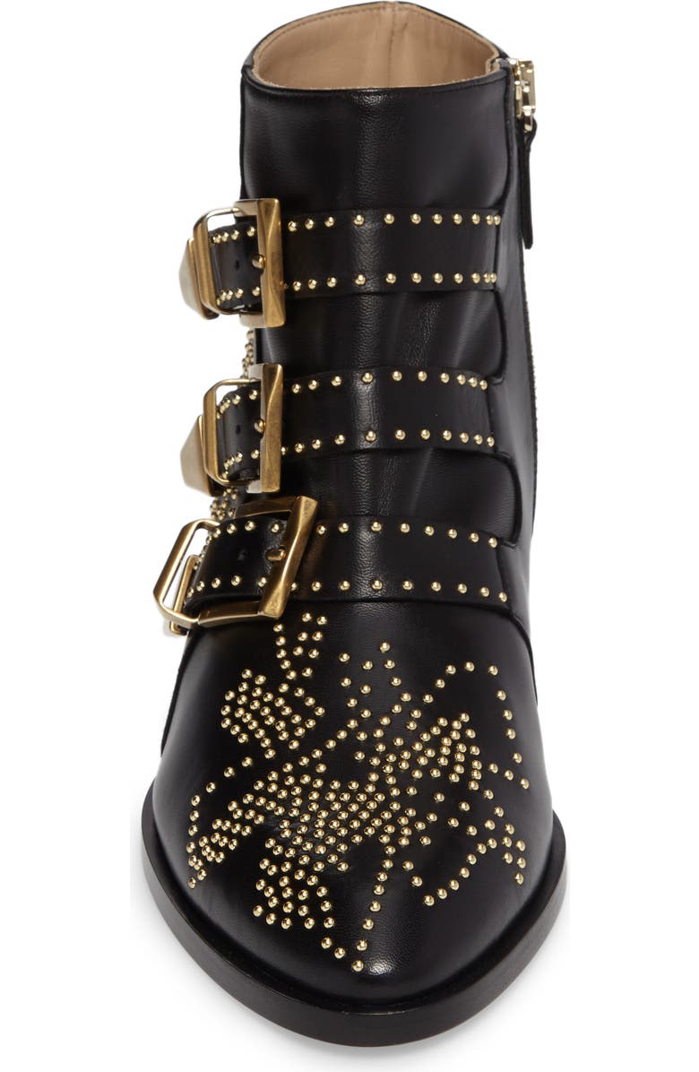 Chloé Susanna Stud Buckle Bootie, Alternate, color,