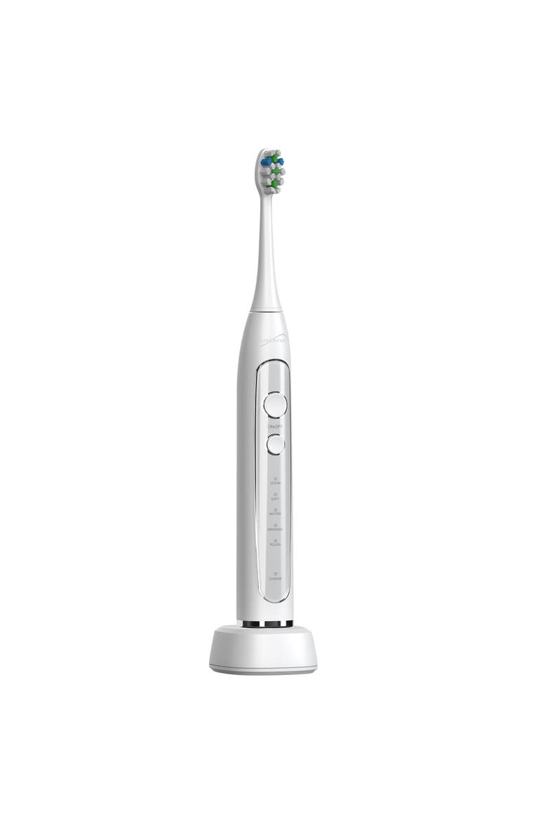 Sonic Advance Wireless Rechargeable Toothbrush in White, Main, color, White