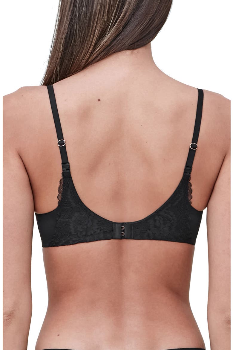 Minx Multi Way Underwire T-Shirt Bra, Alternate, color, BLACK