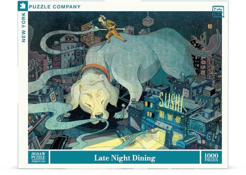 Late Night Dining 1000 Piece Puzzle
