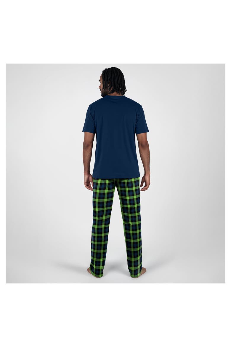 Men's Concepts Sport  College Navy Seattle Seahawks Big & Tall Highland Sleep Set, Alternate, color, College Navy