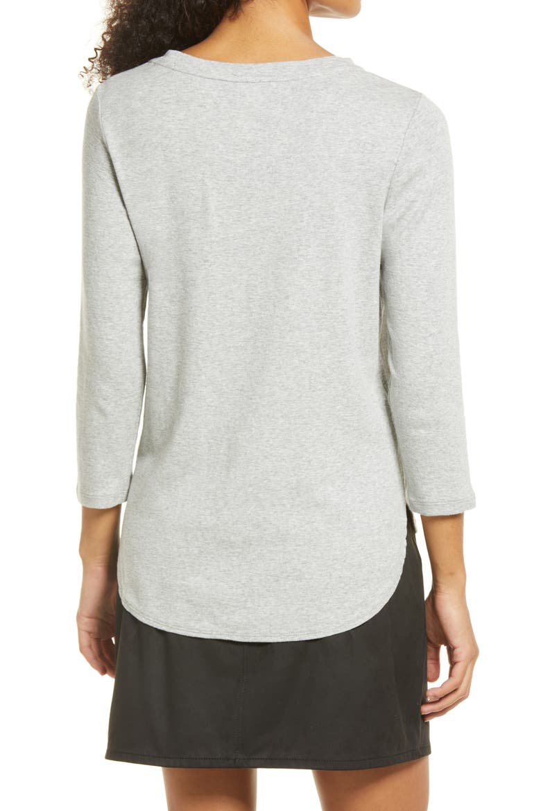 Ashby Slub T-Shirt, Alternate, color, FOSSIL GREY HEATHER