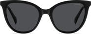Polaroid 52mm Polarized Cat Eye Sunglasses