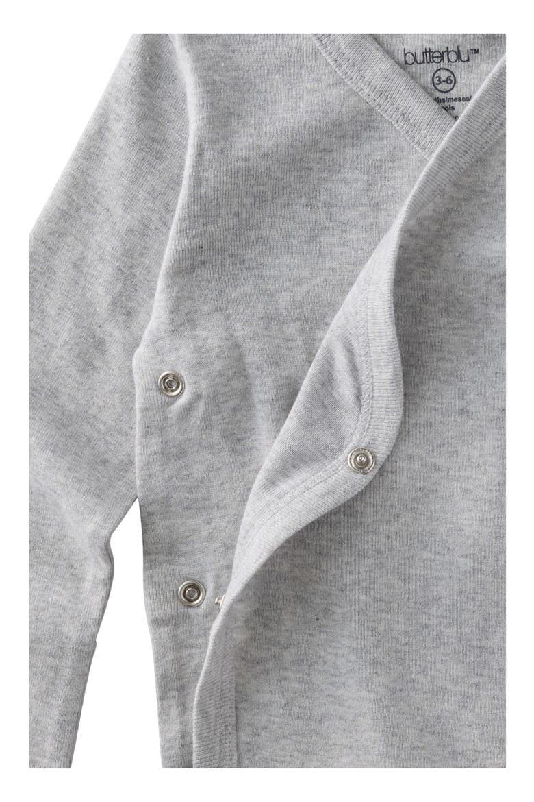 Sterling Side Snap Organic Cotton Assorted 3-Pack Bodysuits, Alternate, color, GRAY TWINKLE