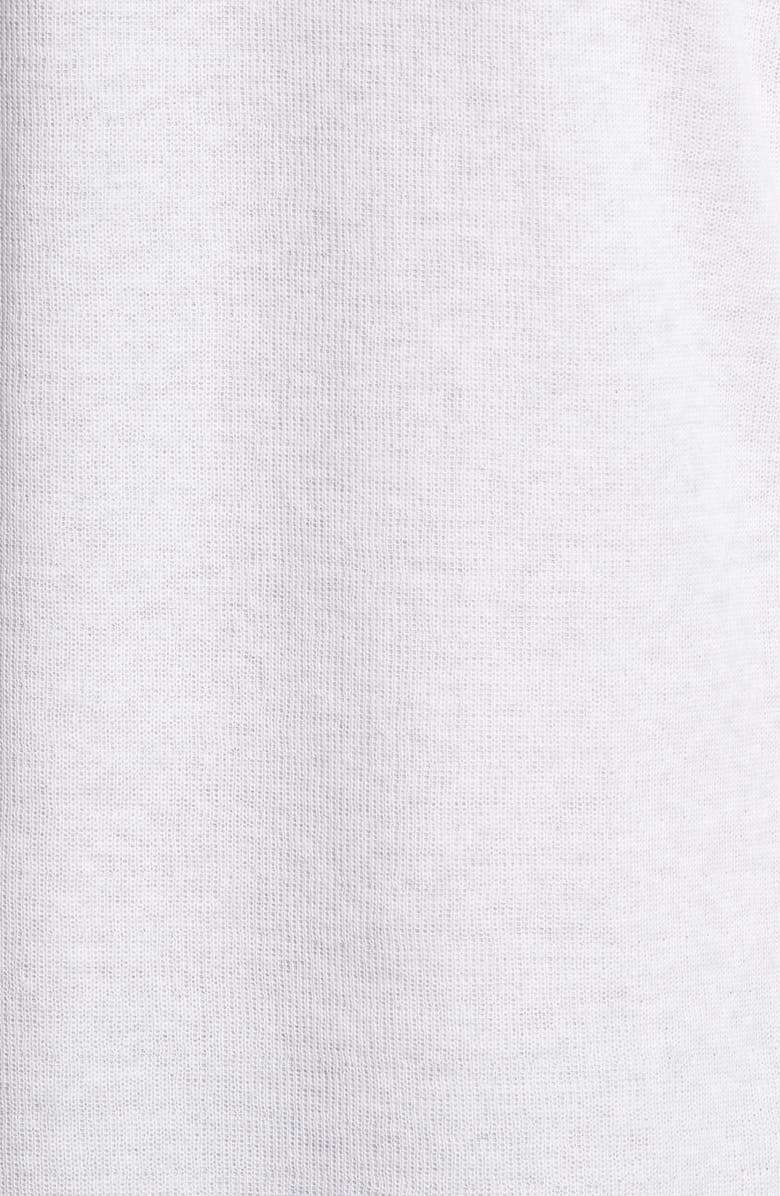 Vince Double Knit Slim Fit Long Sleeve T-Shirt, Alternate, color, H Optic White