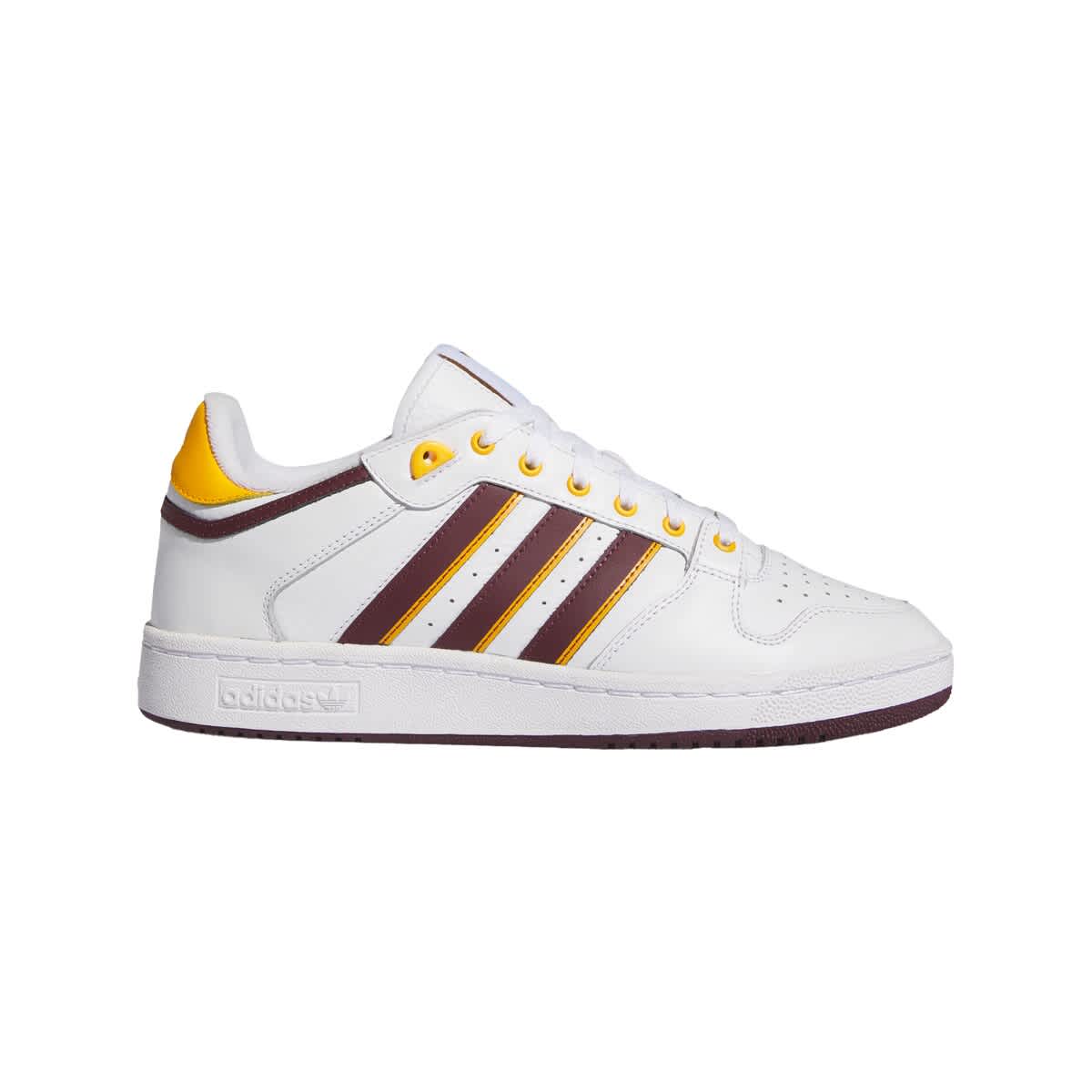 adidas Unisex adidas White/Maroon Arizona State Sun Devils Centennial 85 Low Basketball Shoes, Alternate, color, White
