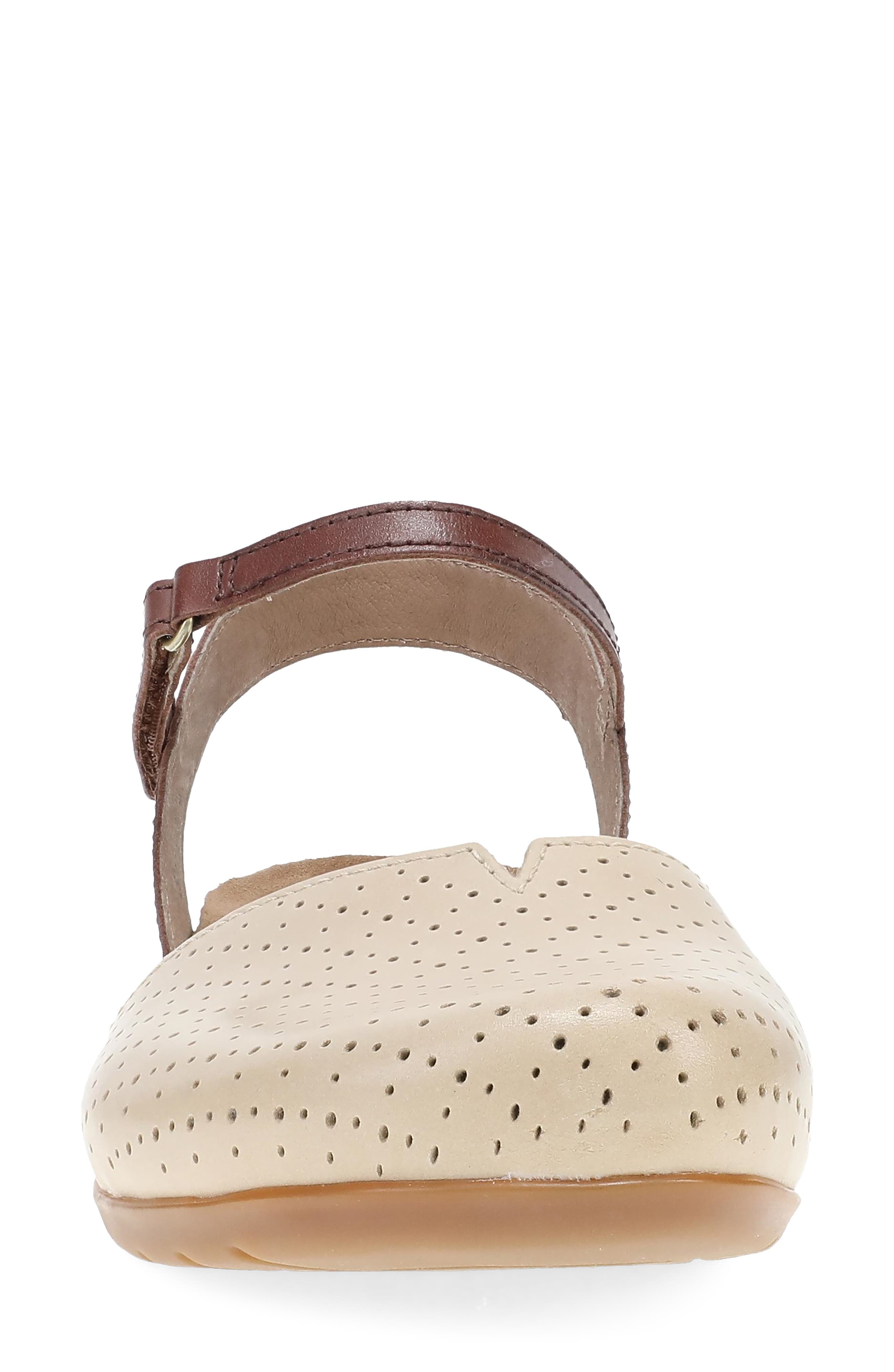 Dansko Rowan Flat, Alternate, color, Sand Perfect