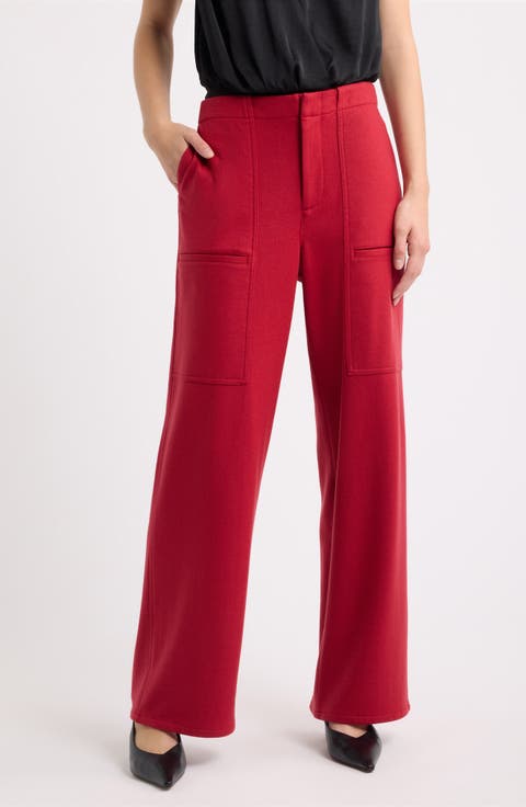 Bobbi Wool Wide Leg Pants