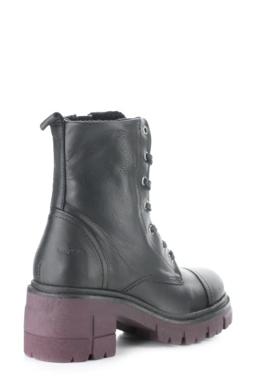 Bos. & Co. Barrett Waterproof Lug Sole Bootie In Black