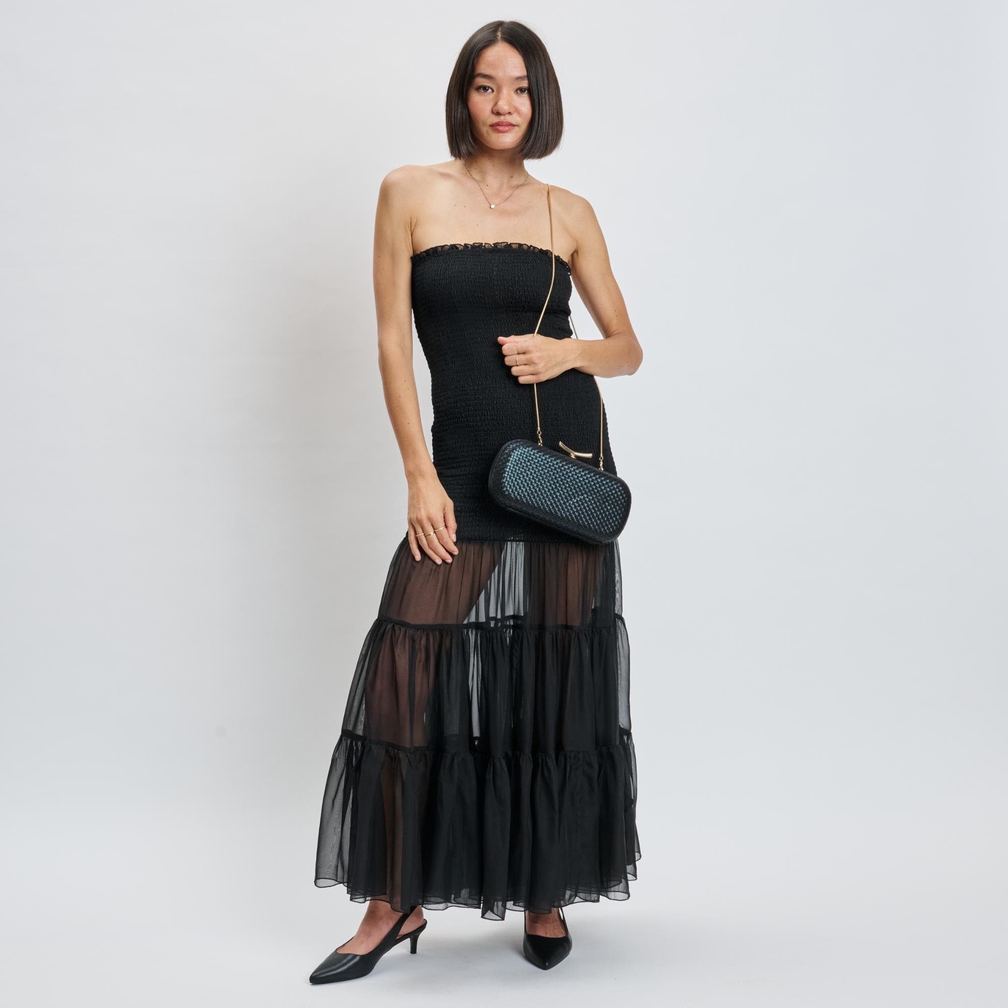 MODA LUXE Victoria Evening Bag, Alternate, color, Black