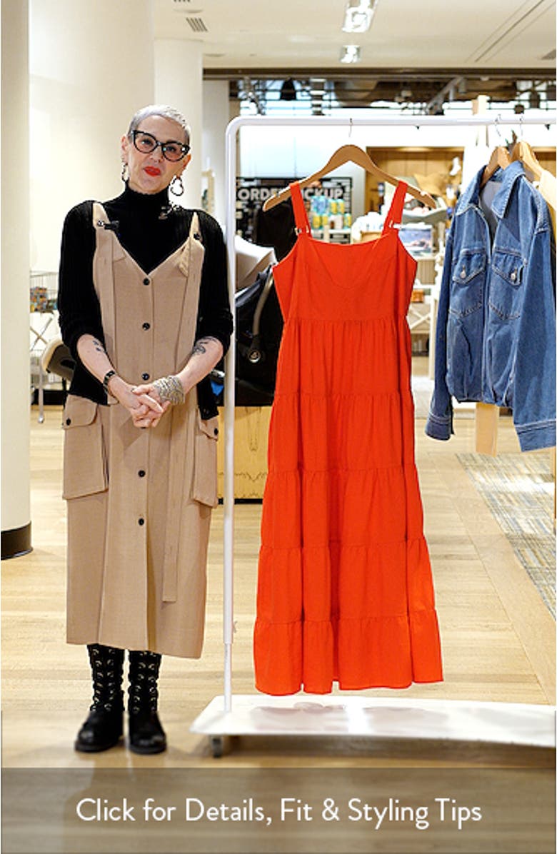 Gelato Tiered Fit & Flare Maxi Dress, sales video thumbnail