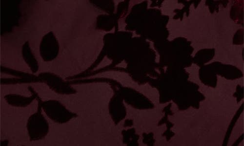 Astr The Label Floris Floral Burnout Velvet Maxi Dress In Brown