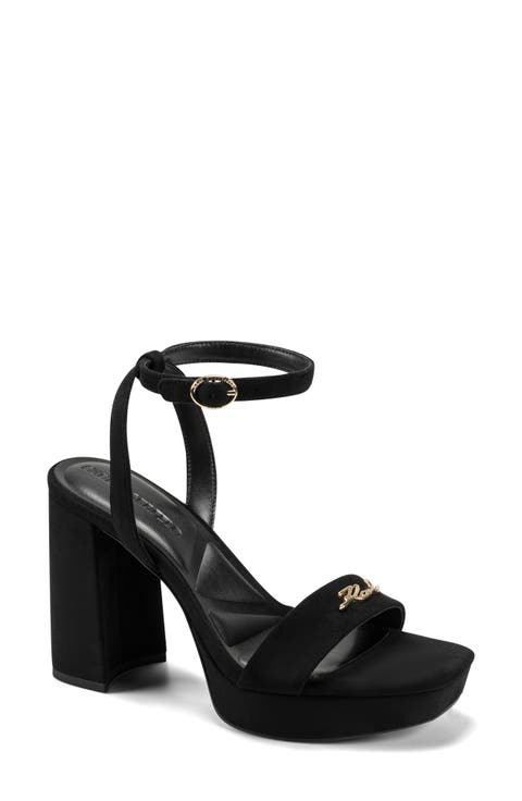 Maleia Platform Ankle Strap Sandal