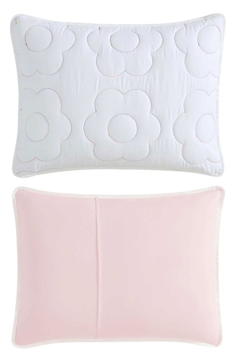 Betsey Johnson Rainbow Stitch Quilt & Sham Set, Alternate, color, Lt-Pastel Purple