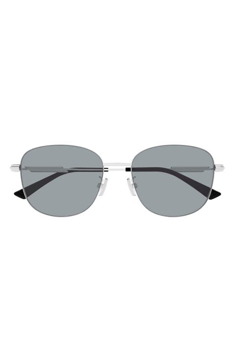 BV1517SA 56mm Gradient Round Sunglasses
