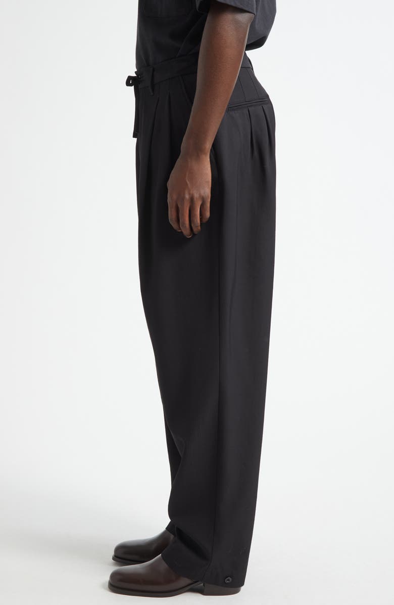 Lemaire Pleated Drawstring Pants, Alternate, color, 