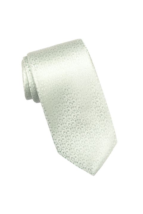 Parioli - Extra Long Silk Jacquard Tie for Men