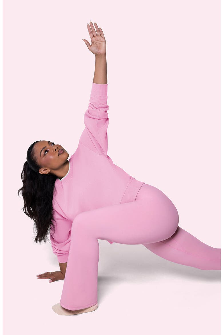 The Flared Legging, Alternate, color, Blush