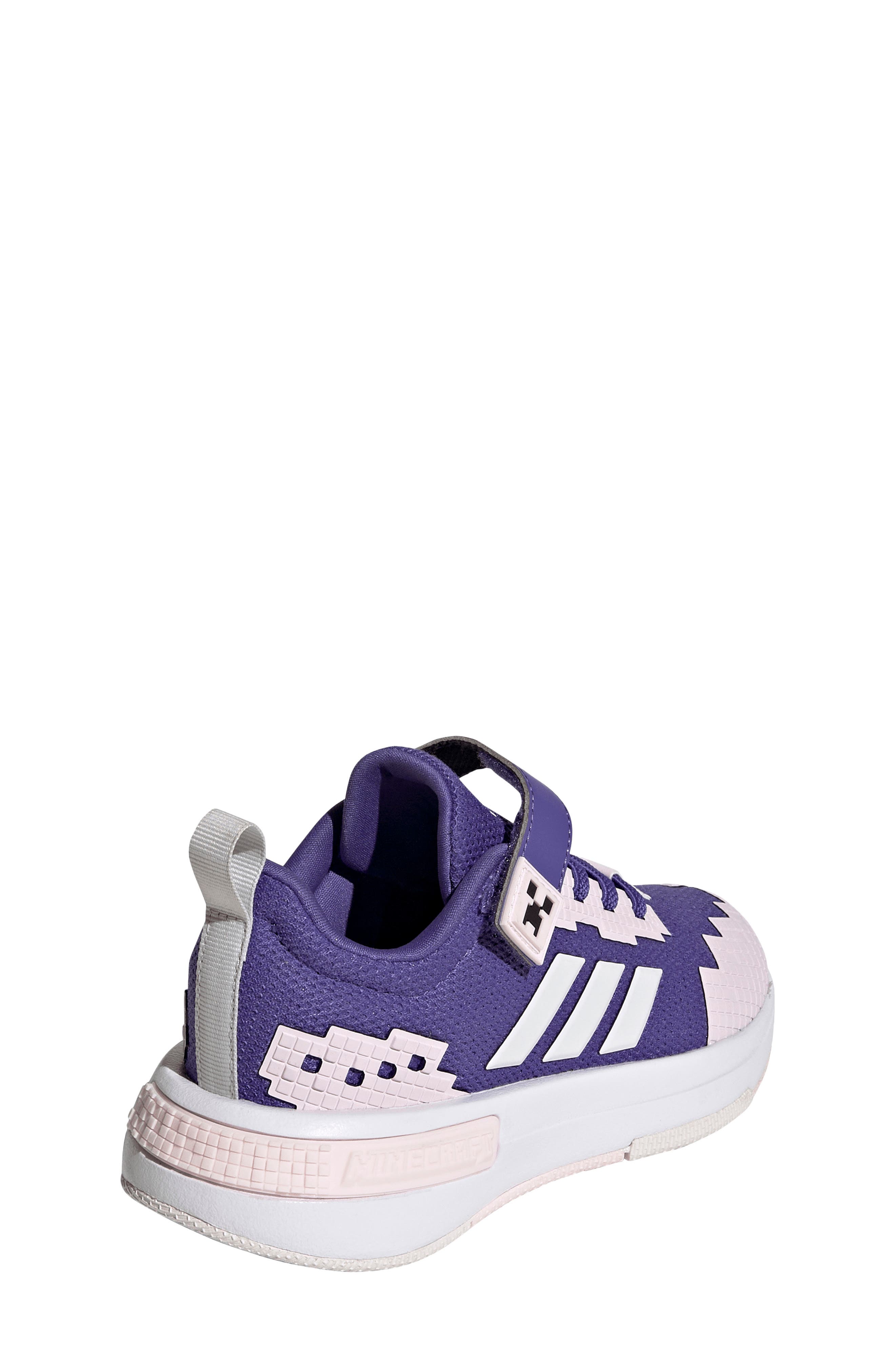 Kids' Minecraft Pro EL Sneaker, Alternate, color, PURPLE/ CRYSTAL WHITE/ PINK