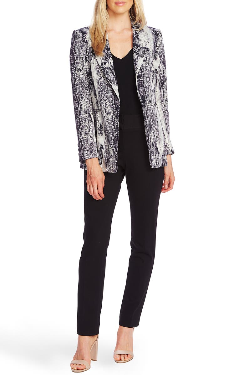 Vince Camuto Notch Lapel Blazer, Alternate, color, 