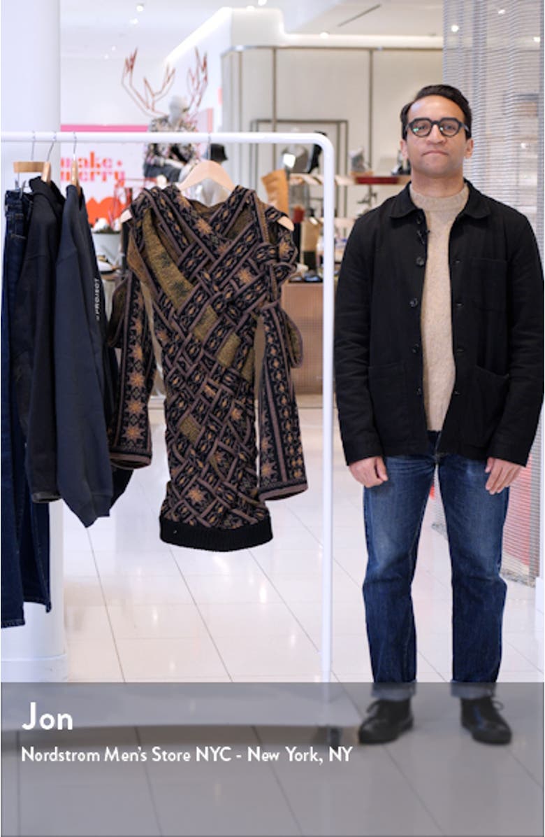 Braided Norwegian Sweater, sales video thumbnail