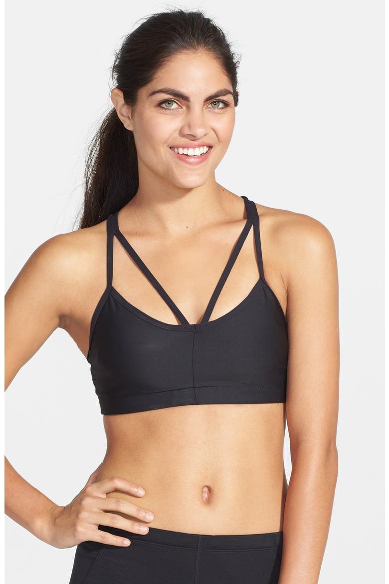 'HKNB Sexy' Bra, Main, color, BLACK