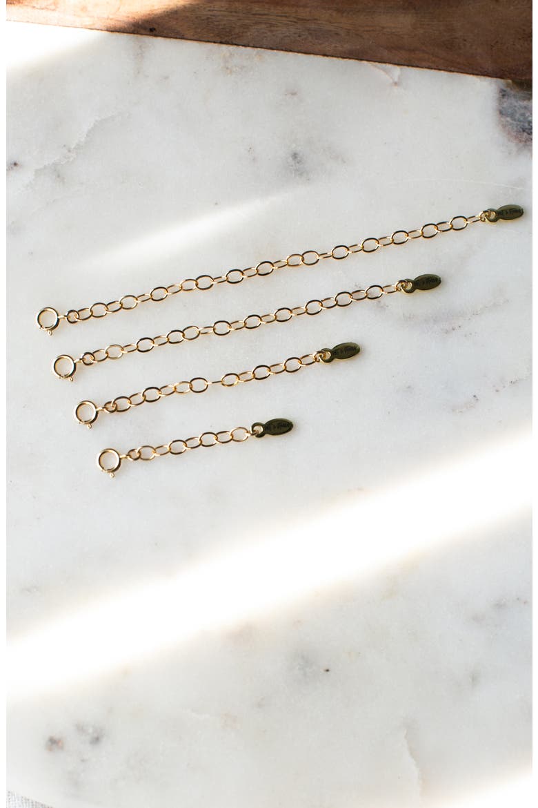 Extender Chain, Alternate, color, GOLD 2 IN