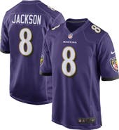 Nike Men's Nike Lamar Jackson Purple Baltimore Ravens Game Jersey