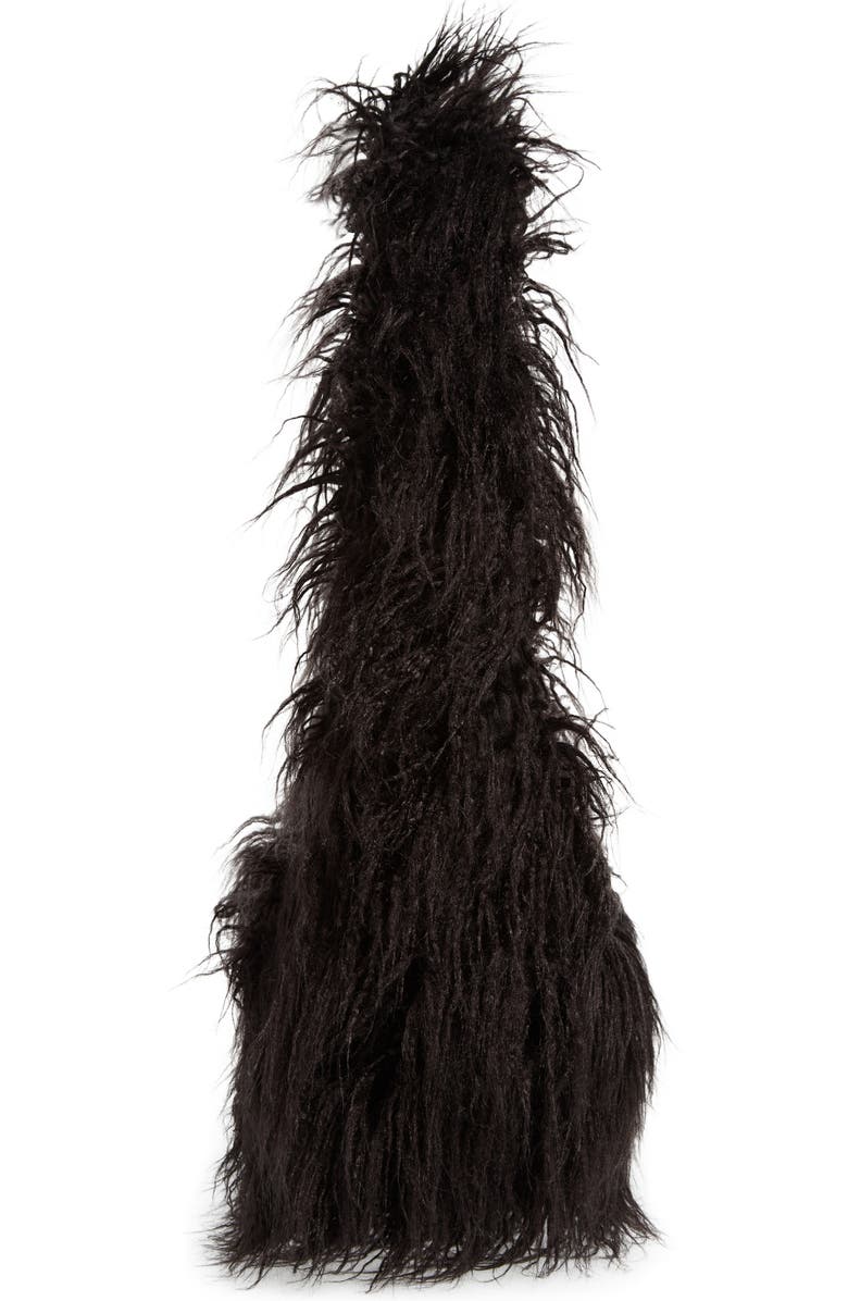 Martine Rose Hairy Charm Pull Bag, Alternate, color,